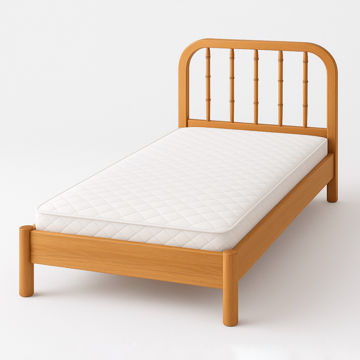 تخت خواب چوبی w01