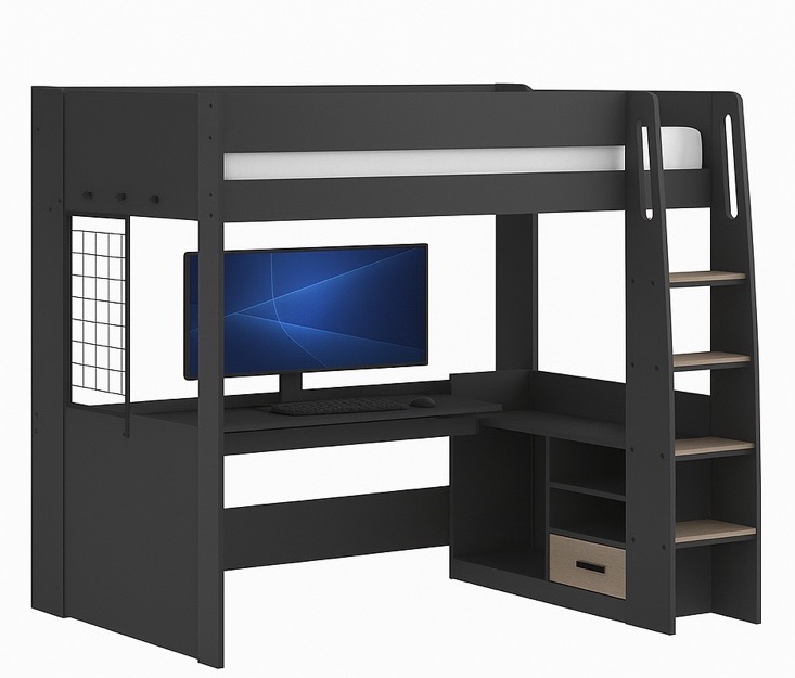 تخت گیمینگ مبلیران دو طبقه نوجوان A1